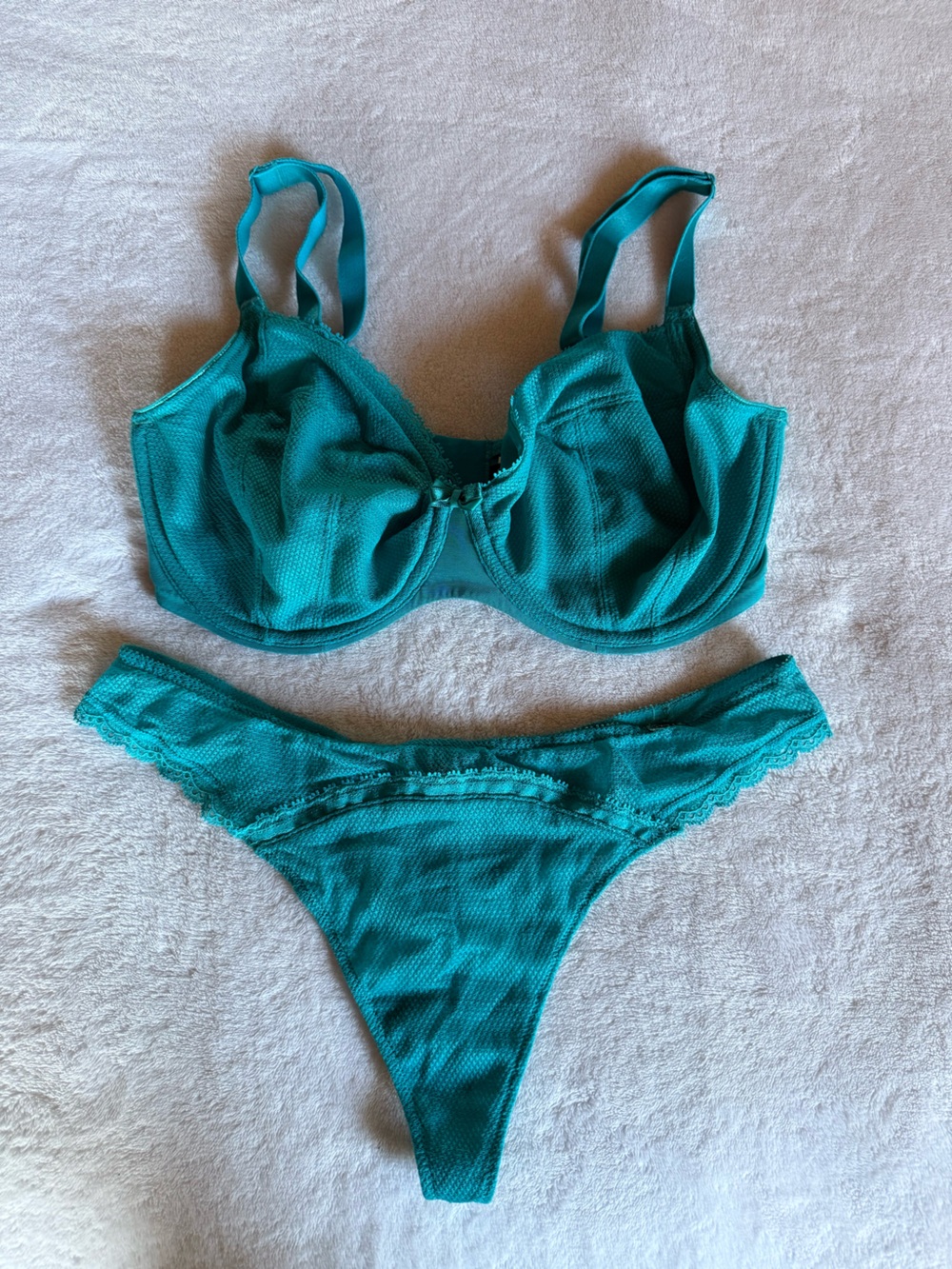 Women’s Teal Underwire Bikini Set – Teal